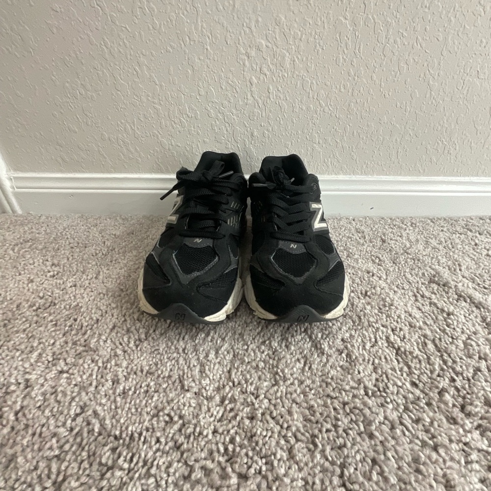 New Balance Black and White Athletic Shoes